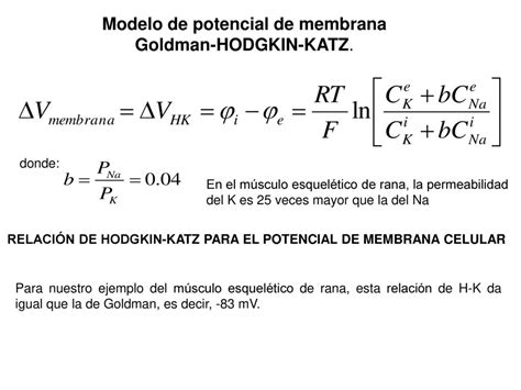 Biofisicoquímica Potenciales Ppt Descargar