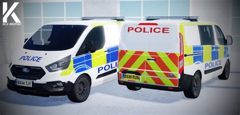 UK Police Ford Transit Custom – Clearly Development