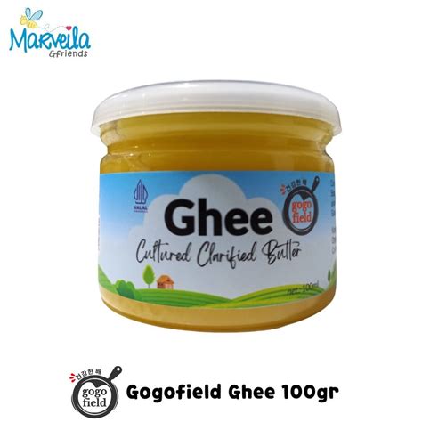 Jual Gogofield Ghee Cultured Clarified Butter Gr Mpasi Bayi