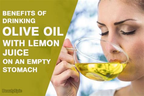 The Mixing Of Olive Oil With Lemon Provides A Large Amount Of Nutrients