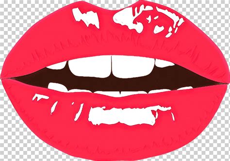 Labios Dibujos animados Póster Cosméticos Impresión en lienzo