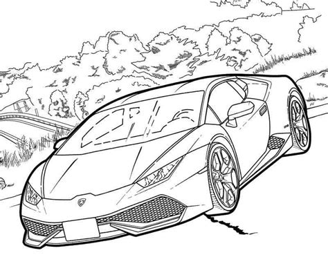 Coloriage Lamborghini R Aliste T L Charger Et Imprimer Gratuit Sur