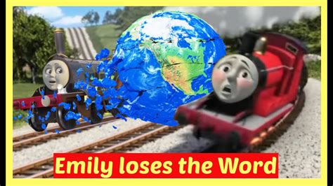 Thomas And Friends Emily Saves The World Toy Trains Crashing Into