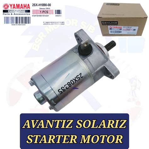 Sx Oem Yamaha Ego Avantiz Solariz Ego Starter Motor Std Standard