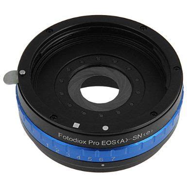 Fotodiox Pro Iris Lens Mount Adapter Compatible With Canon Eos Ef Full