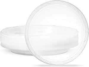 Amazon PLASTICPRO 10 Inch Premium Crystal Clear Disposable