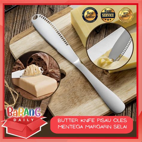 Jual Butter Knife Pisau Oles Mentega Margarin Selai Serbaguna