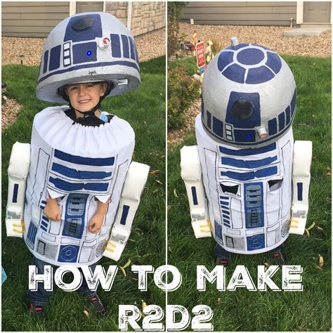 R2D2 costume tutorial and instructions - We Got The Funk | R2d2 costume, Star wars halloween ...