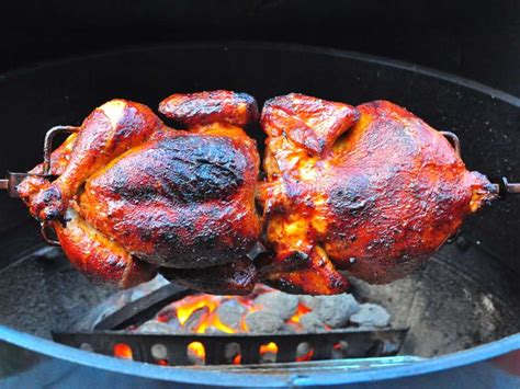 Rotisserie Grilling: Barbecued Chicken - DadCooksDinner