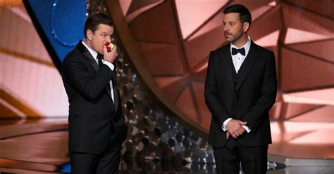 Jimmy Kimmel and Matt Damon Continue Their Mock Feud - The New York Times