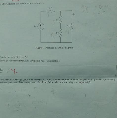 Solved 0 Pts Consider The Circuit Shown In Figure 1 M ㄒㄧ