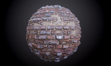 Brick Wall Concrete Decay Seamless Pbr Texture Texture Cgtrader