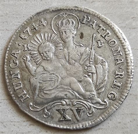 Austria Maria Theresia 1740 1780 XV Kreuzer 1744 KB Catawiki