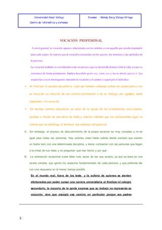 Vocación profecional PDF