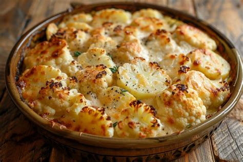 Recette Gratin Chou fleur et Pomme de Terre Secrets d une Préparation