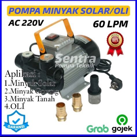 Jual Pompa Cairan Kental Pompa Oli Pompa Solar Lpm V Inch