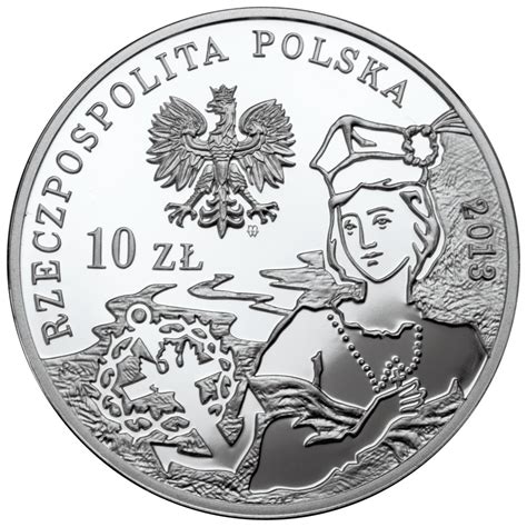 10 zł 150 rocznica Powstania Styczniowego 2013 r Monety