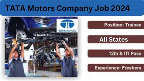 Tata Motorscompany Job Vacancy