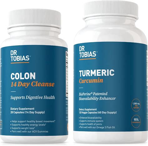 Dr Tobias Colon 14 Day Cleanse And Turmeric Curcumin