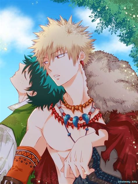 Bakugou Katsuki And Midoriya Izuku My Hero Academia Manga My Hero