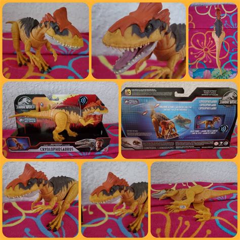 Mattel Jw Primal Sound Strike Cryolophosaurus By Vesperwolfy87 On