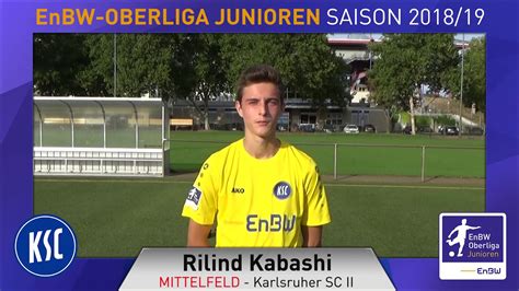 EnBW Oberliga B Junioren Karlsruher SC II Rilind Kabashi YouTube