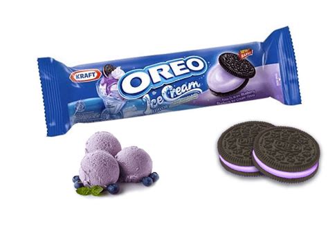 Oreo Blueberry Ice Cream Cookies 137g