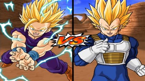 Dbz Budokai Tenkaichi 3 Ssj2 Teen Gohan Vs Super Vegeta Request Match Youtube