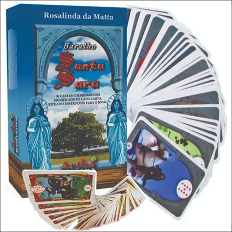 Baralho Tar Cigano Santa Sara C Cartas E Manual Brinde Mercadolivre