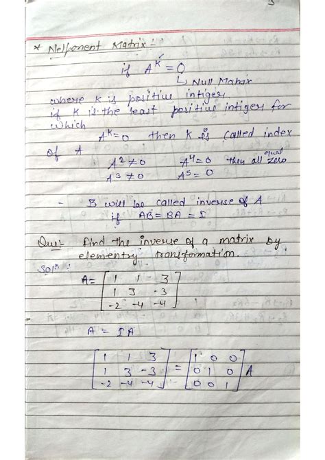 Solution Matrices Definition Properties Types Examples Studypool