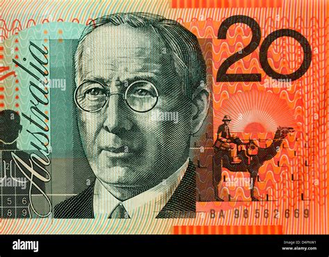 Australia 20 Dollar Note Stock Photo Alamy