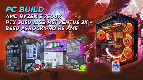 Amd Ryzen X B Asrock Pro Rs Am Rtx Gb Msi Ventus