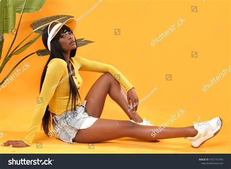 Professional Fashion Model Poses Studio On Stock Photo 1931751995 | Shutterstock