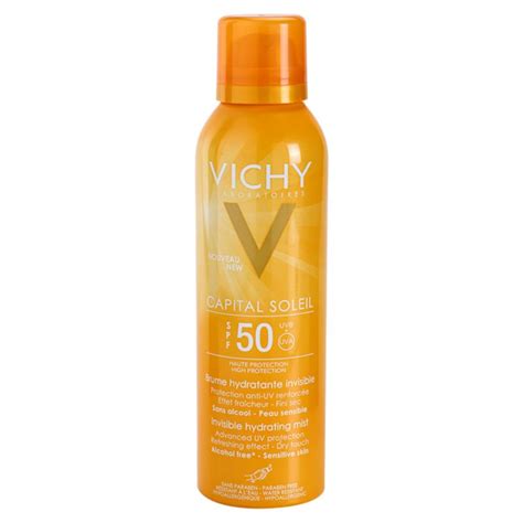 Vichy Capital Soleil Láthatatlan Hidratáló Spray Spf 50 Notinohu