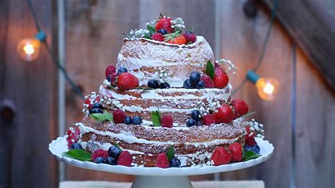 Naked Wedding Cake Gemma S Bigger Bolder Baking Ep 15 Gemma