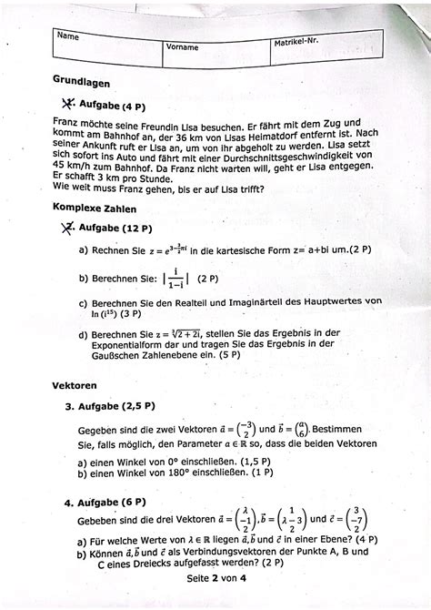 Mathe Prope Klausur Mathematik Studocu