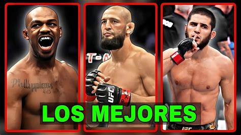 TOP 5 MEJORES LUCHADORES DE LA UFC YouTube