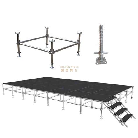 Scaffolding Frame Stage Concert Stage Portable Steel Catwalk Stage From