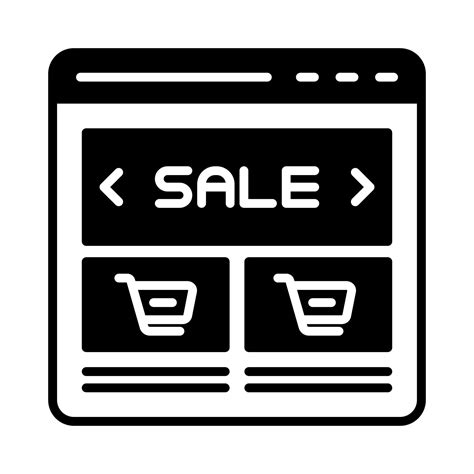 Ecommerce Sale Icon In Vector Logotype 40358938 Vector Art At Vecteezy