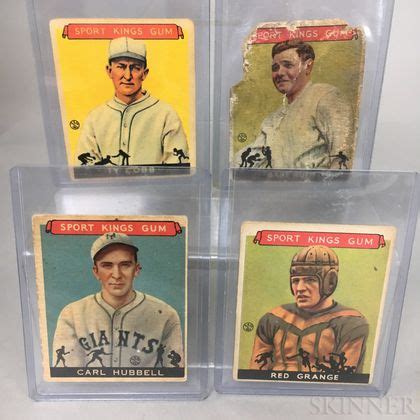 Sold At Auction Two And A Indian Sport Kings Gum Babe Ruth