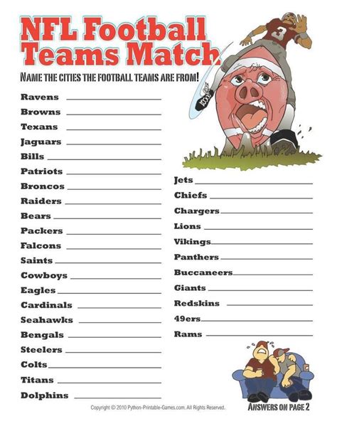 Free printable i spy football activity – Artofit