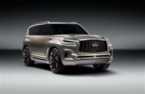 Infiniti QX80 Monograph Concept Previews Future Range Rover Rival