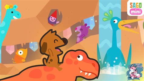 Sago Mini World Gamplay Dinosaurs Youtube