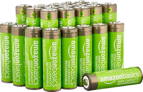 Amazon Basics 24-Pack AA Rechargeable Batteries Only $24.71