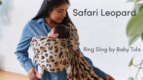 Safari Leopard Ring Sling Baby Tula Ring Sling YouTube