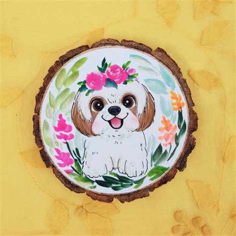 Quirky Illustration Pet Fridge Magnet Cute Fridge Magnets 4 Solid Mango