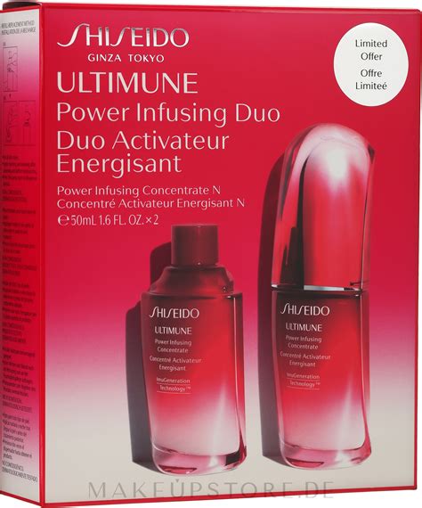 Set Shiseido Ultimune Power Infusing Concentrate Duo F Conc Ml F