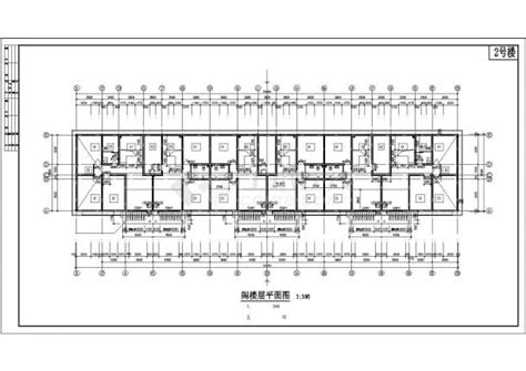 【6层】某六层砖混结构住宅楼全套图纸及计算书dwg土木在线