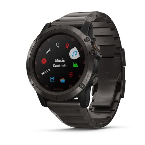 Achat Montre Connect E Garmin Fenix X Plus Sapphire Titane Avec