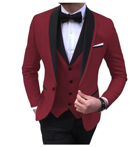 Trajes Formales De Boda Para Hombre Esmoquin Informal Con Solapa Color